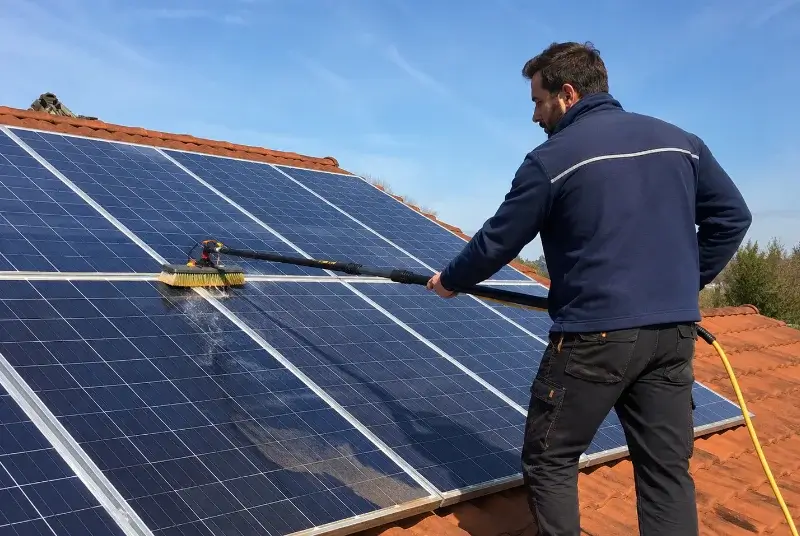 Nettoyage et entretien de panneaux solaires à Lorignac