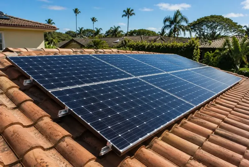 Installation de panneaux solaires à Lorignac